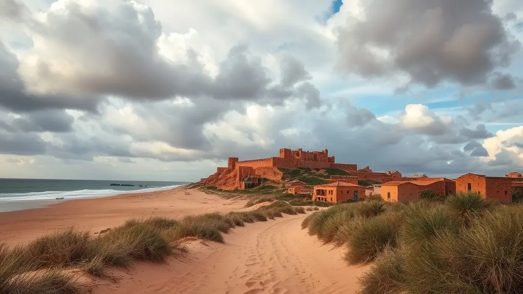 Diabat village ruins near Essaouira